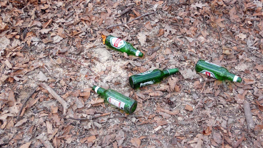 Kliknij, aby powiększyć Nasi tu byli, ale jakoś mało śmieszny to widok