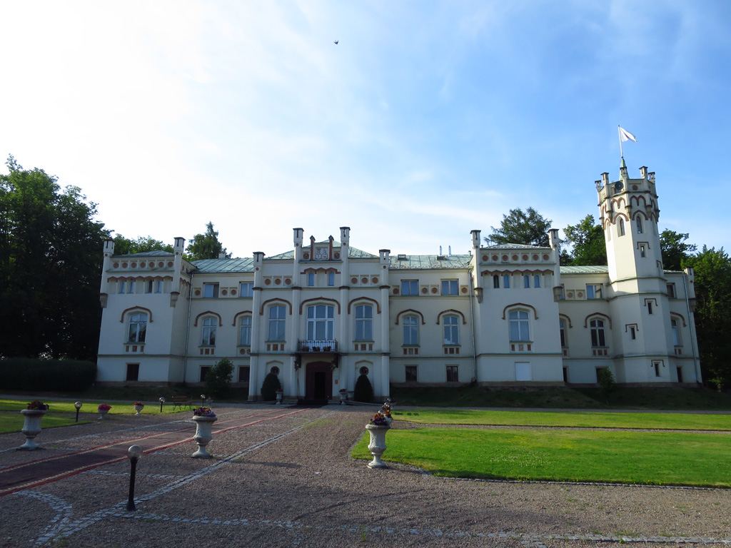 Kliknij, aby powiększyć Pałac w Paszkówce.