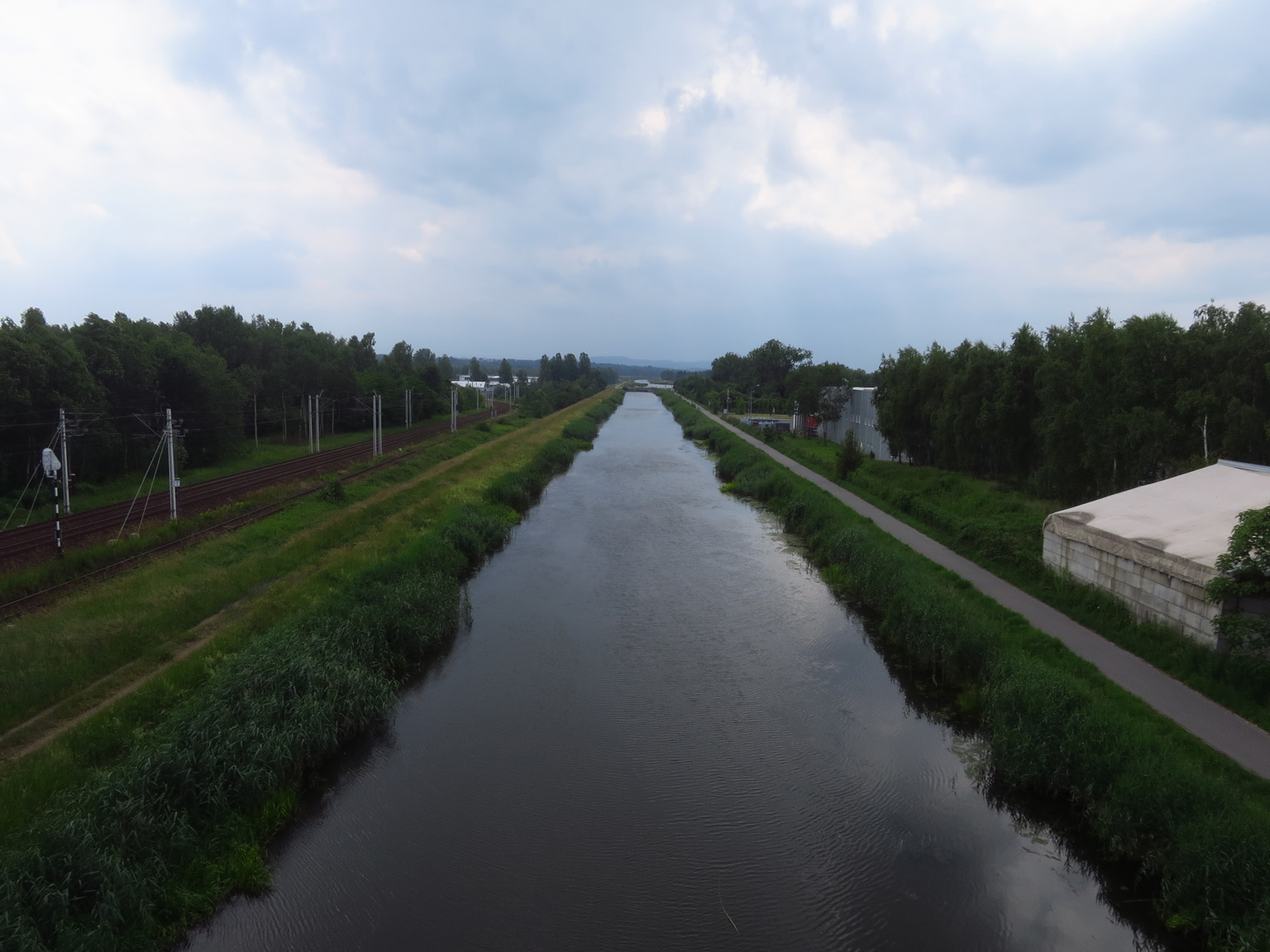 Kliknij, aby powiększyć Kanał Łączany-Skawina.
