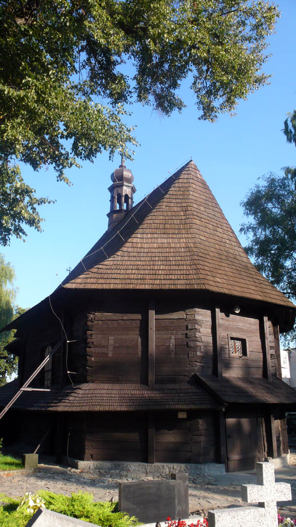 Drewniany kościółek Św. Barbary