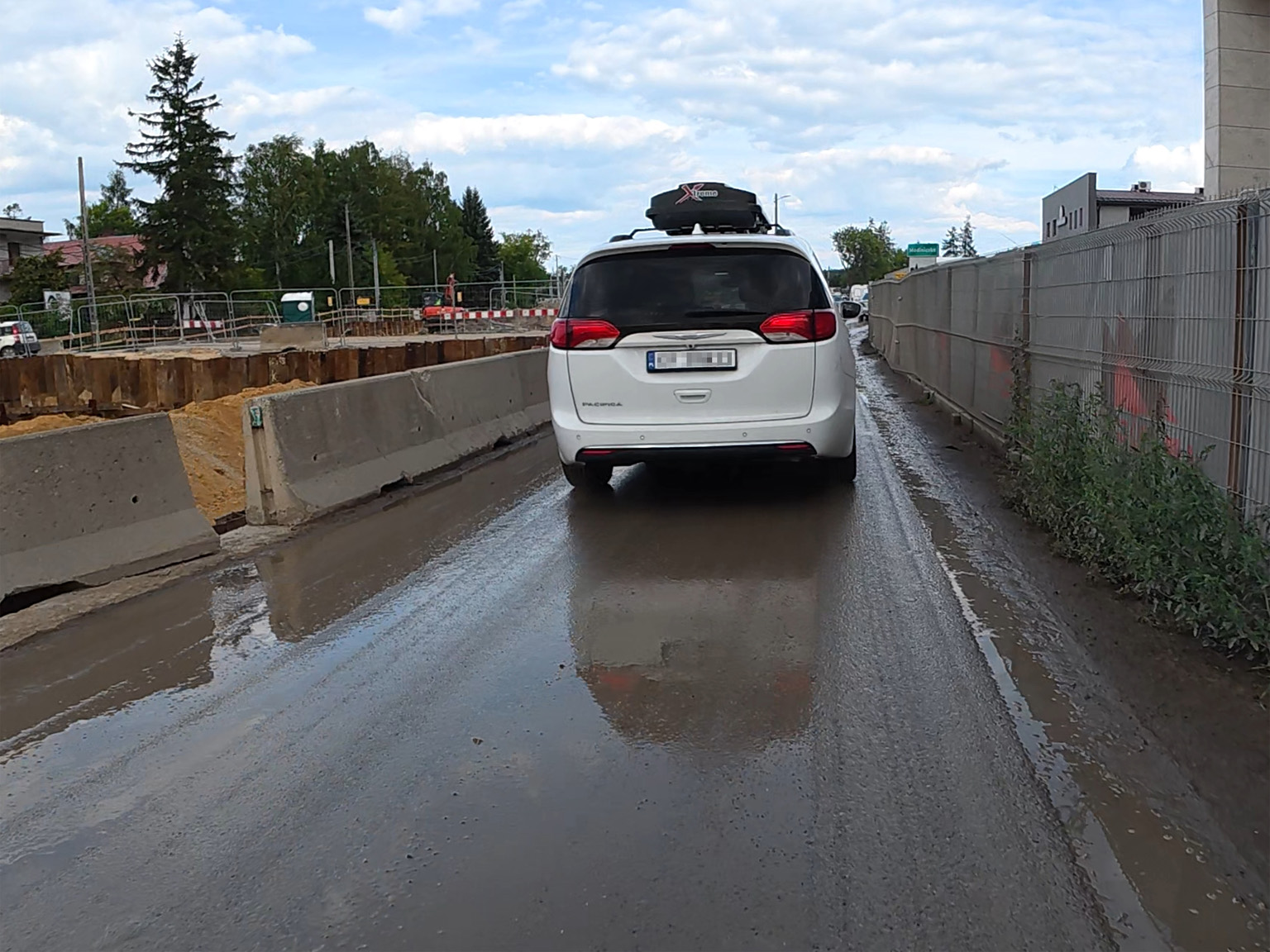 Kliknij, aby powiększyć Wyjazd z Zabierzowa.