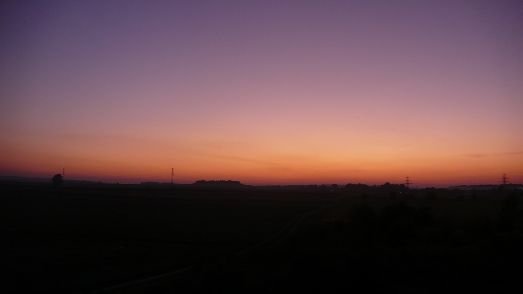 Nad Ziemią Strzelecką powoli zapada zmrok